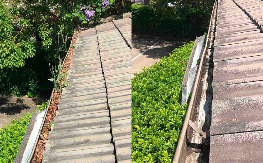 Long-life gutter vacuum for commercial purposes